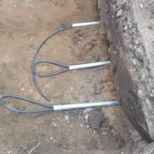 Instalación de tuberías subterránea para APR terminado, mediante método de cruces y atraviesos Comercial OyP.